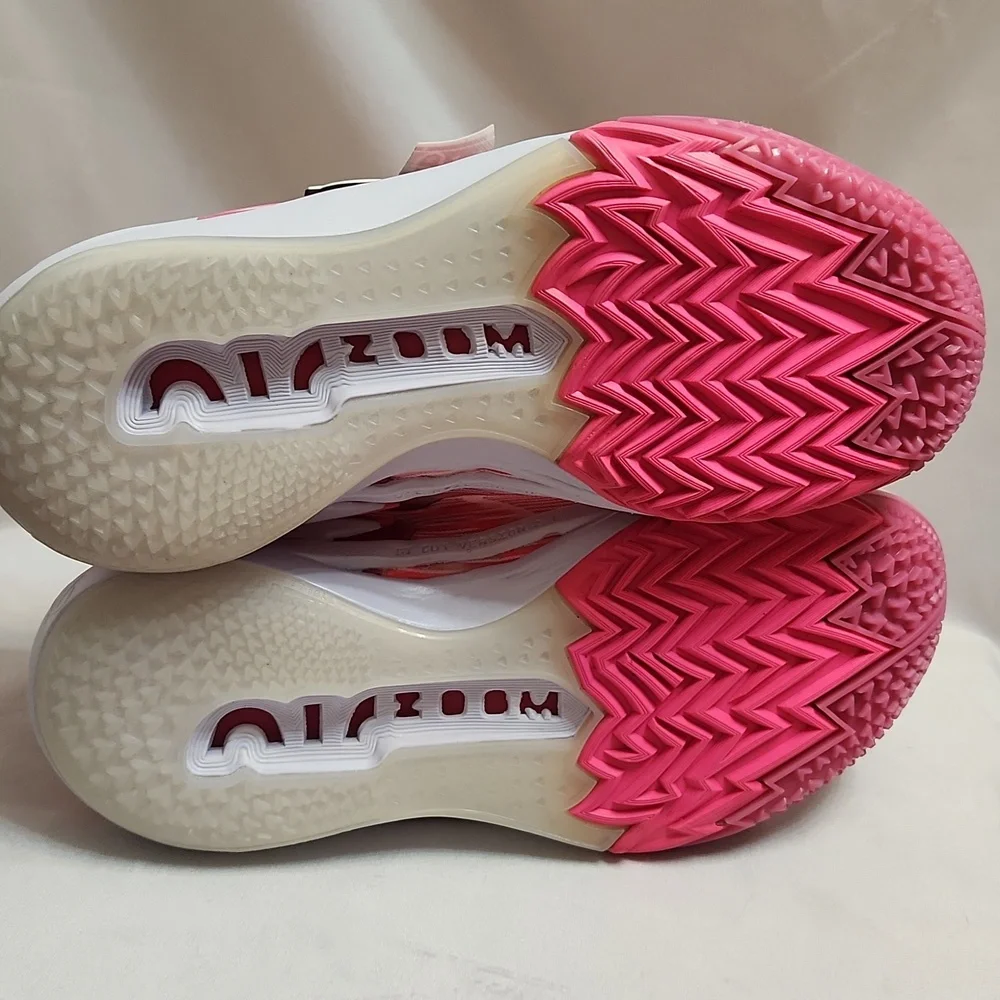 Nike Air Zoom GT Cut 2.0 Hyper Pink Fireberry Athletic Sneakers (W Size 8.5) - Picture 9 of 15